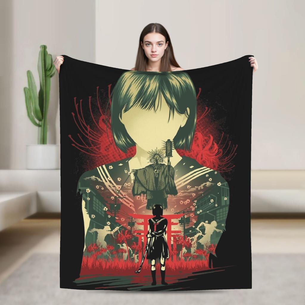 Silent Hill Shattered Memories Blanket Flannel Horror Game Breathable Thin Throw Blankets for Bedding Couch Plush Thin Quilt