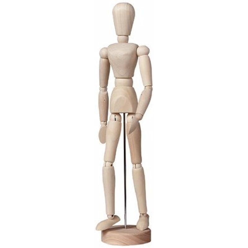 Brustro Artists Human Manikin (Mannequin) - 12 Inches 12 Inch Female