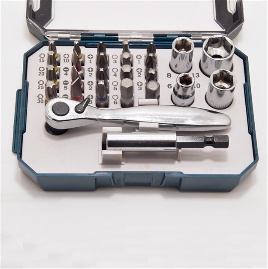 Suitable for all common power tool brands and manual screwdrivers.