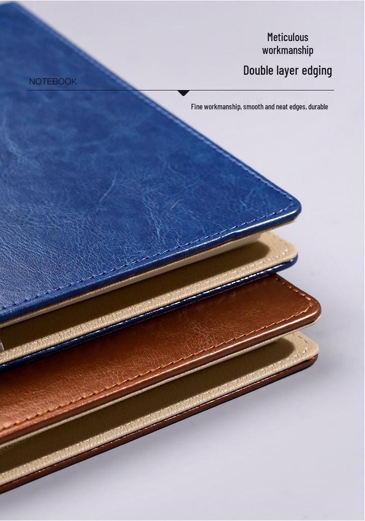 Custom B5 9-Hole Loose-Leaf Notebook with Logo Print for Business Meetings