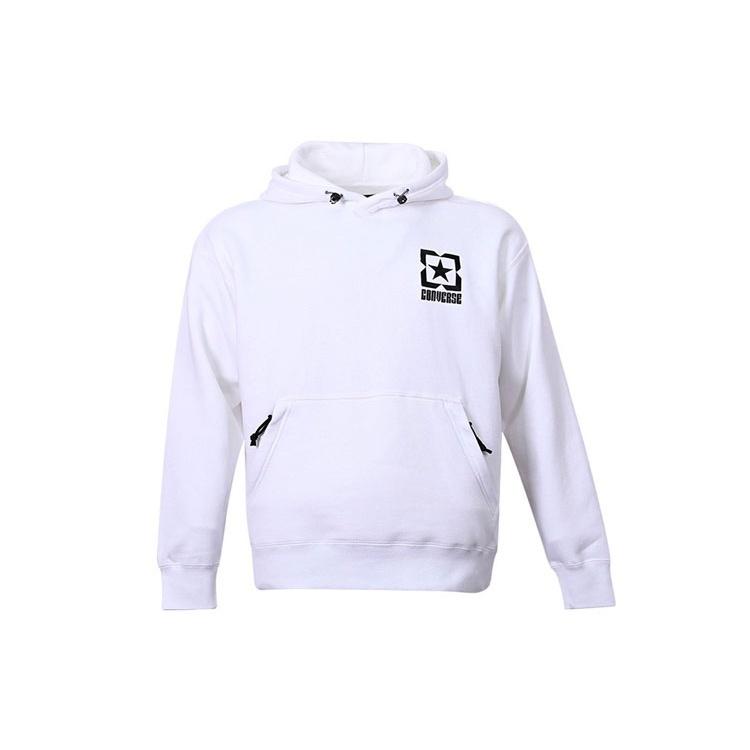 Converse Alt Terrain Pullover Hoodie Asia Sizing White Men s 10021090-A03 L