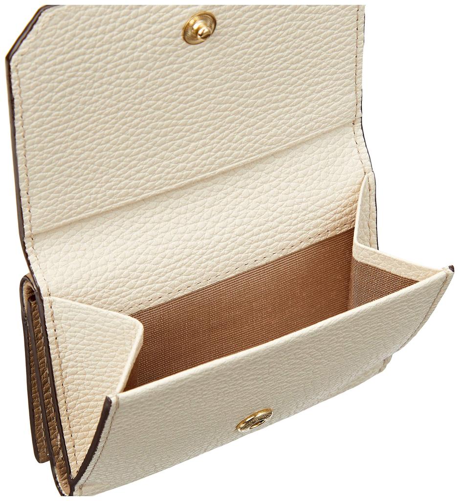 TOPKAPI Lean Two-Tone Leather Tri-Fold Wallet