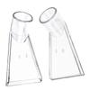 2 Pack Multi Functional Cleaning Attachment Upholstery Nozzles Versatile Scrub Head Plastic Material for Vacuum Cleaner