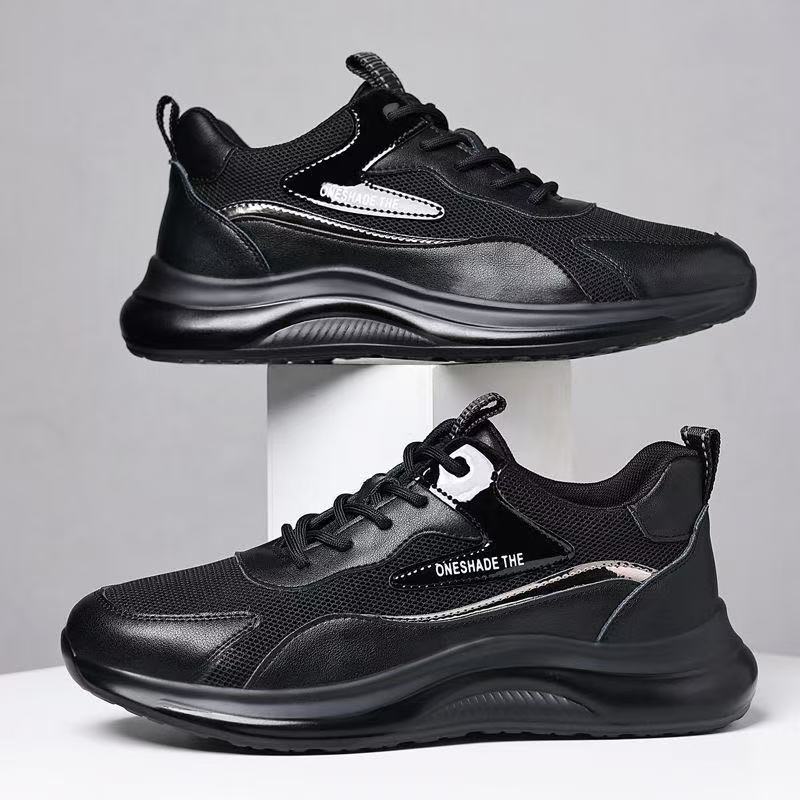Men's shoes 2025 new fashion sports casual shoes men's breathable mesh simple versatile travel shoes
