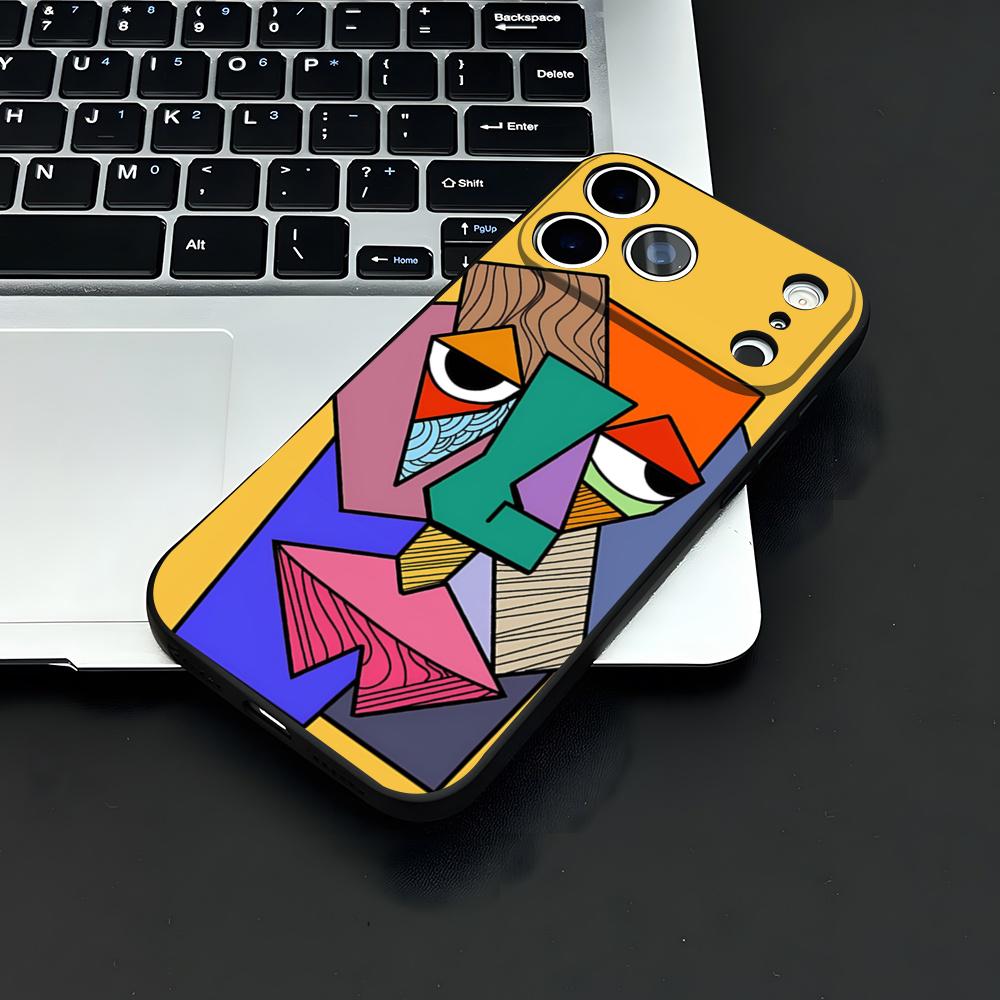 Artist Pablo-Picasso Phone Case For IPhone 17 Air 16 E Pro Max 15 14 13 Mini 12 Pro 11 Max Plus Black Soft Shell