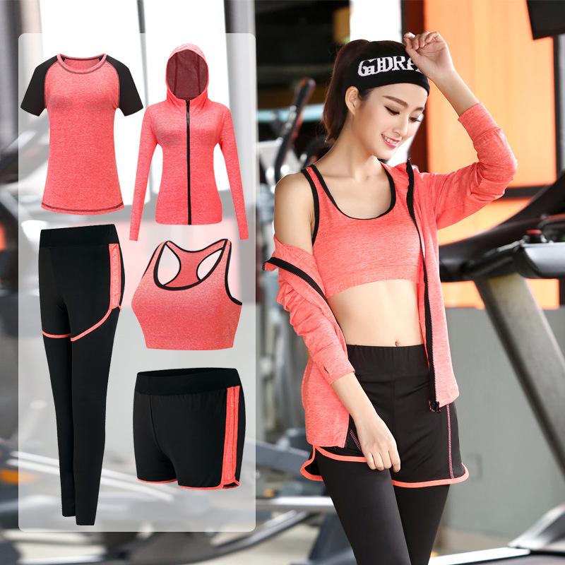 Women's Spring/Summer Yoga & Sports Set: Outdoor Exercise & Gym Fitness Wear