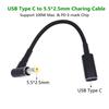 5.5x2.5mm Notebook Charge Connector Type C To Universal DC Power Adaptor  Notebooks
