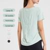 Women's Quick-Dry Yoga & Fitness Short-Sleeve Top