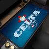 Celta Vigo Crest Glowing Mouse Pad, Rubber Base, Mouse Pad for Gamers and Office Use, Gaming Desk , Easy To Clean Mat Christmas fan gifts