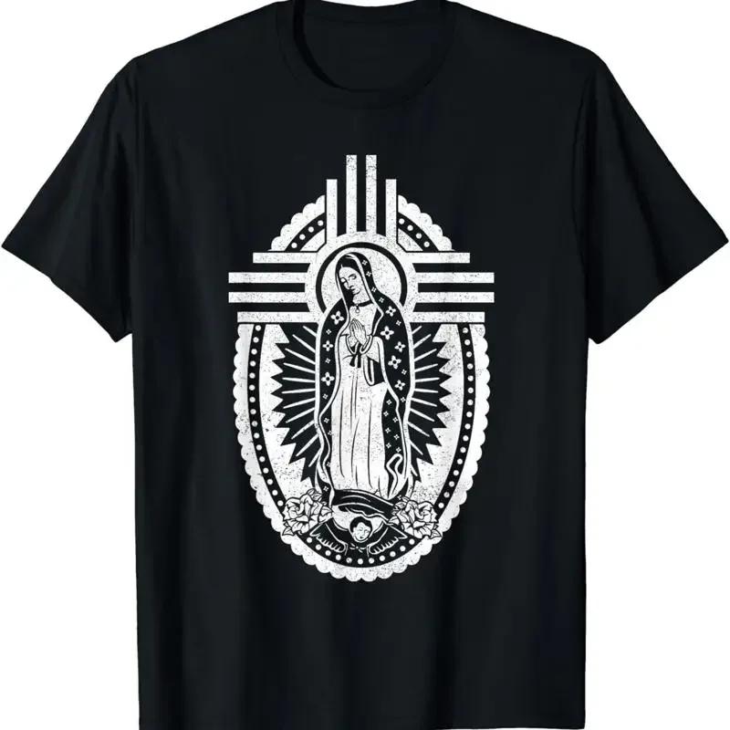 New Limited Zia Blessed Virgin Mary Our Lady Of Guadalupe La Virgen T Shirt