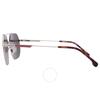 Carrera Grey Pilot Unisex Sunglasses Carrera 1035 Gs 0010. Ir 58