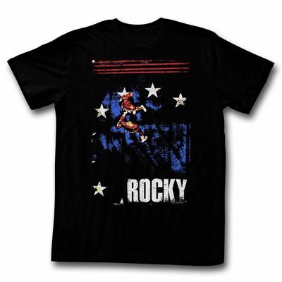 Rocky Cool Shirt Černé tričko