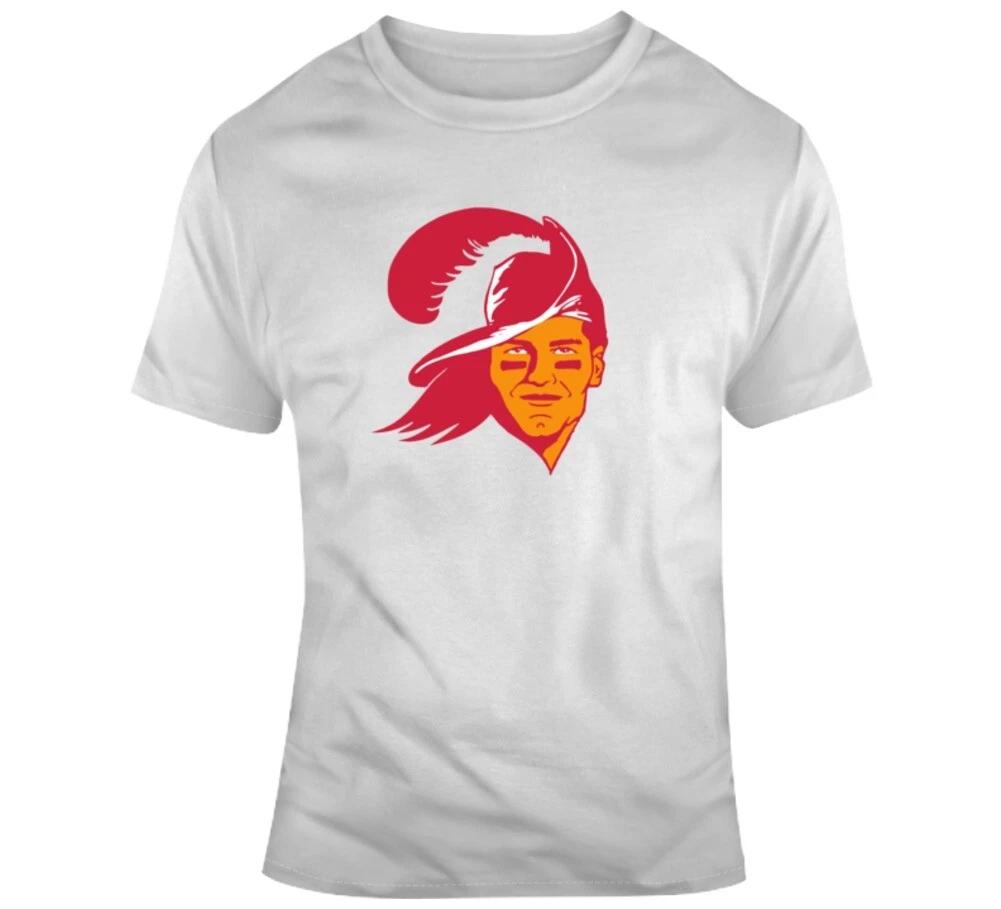 Tom Brady Tampa Bay Football Parody Tee Retro Logo T Shirt XL