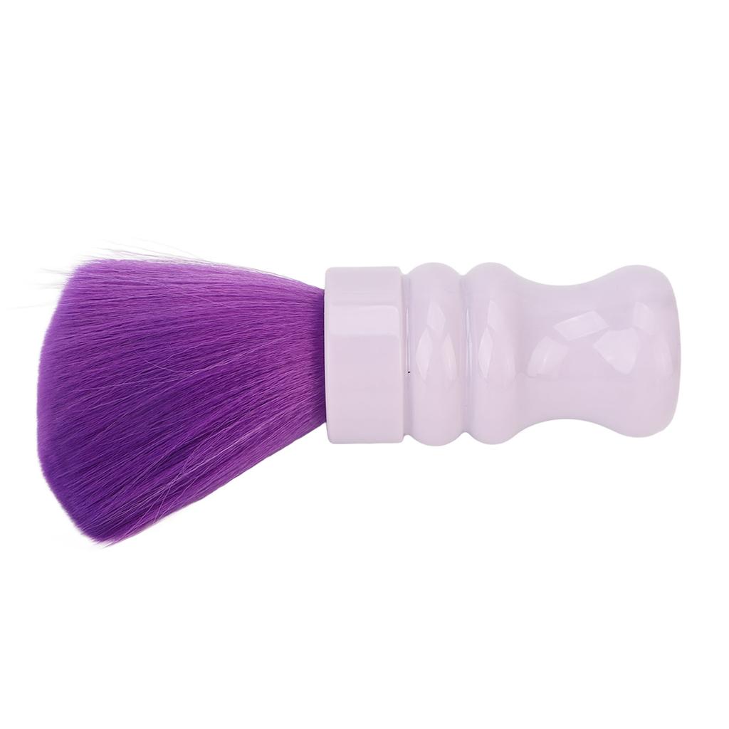 Neck Duster Nylon Brush ABS Handle Soft Face Dust Cleaning Tool for Barber Salon