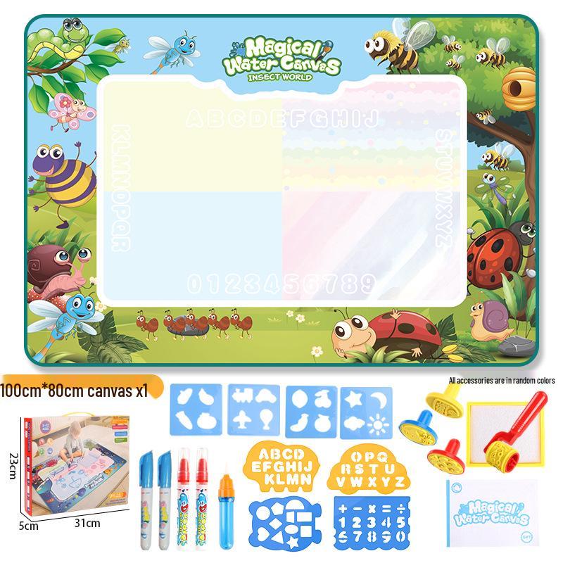 Magic Water Learning Mat: Extra Large Reusable Children s Drawing Canvas 150x100CM