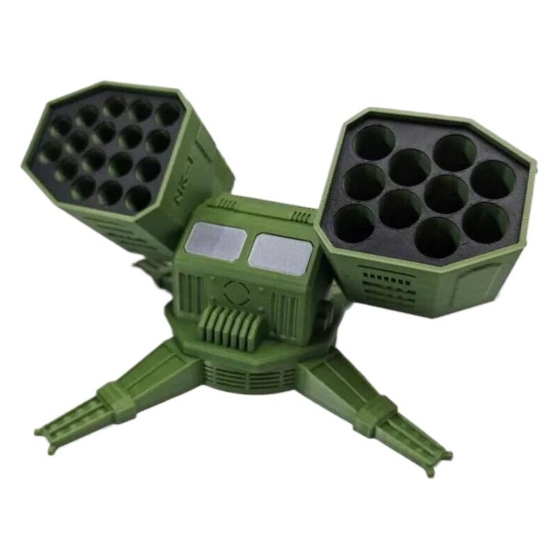 3D Printing Battery Storage Box Ornament Creative Desktop Figurines Decoration Aa Model Aaa Model Batteries Organizer Boxes