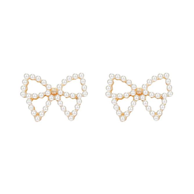 Retro Light Luxury Korean-Style Pearl Tassel Earrings for Women