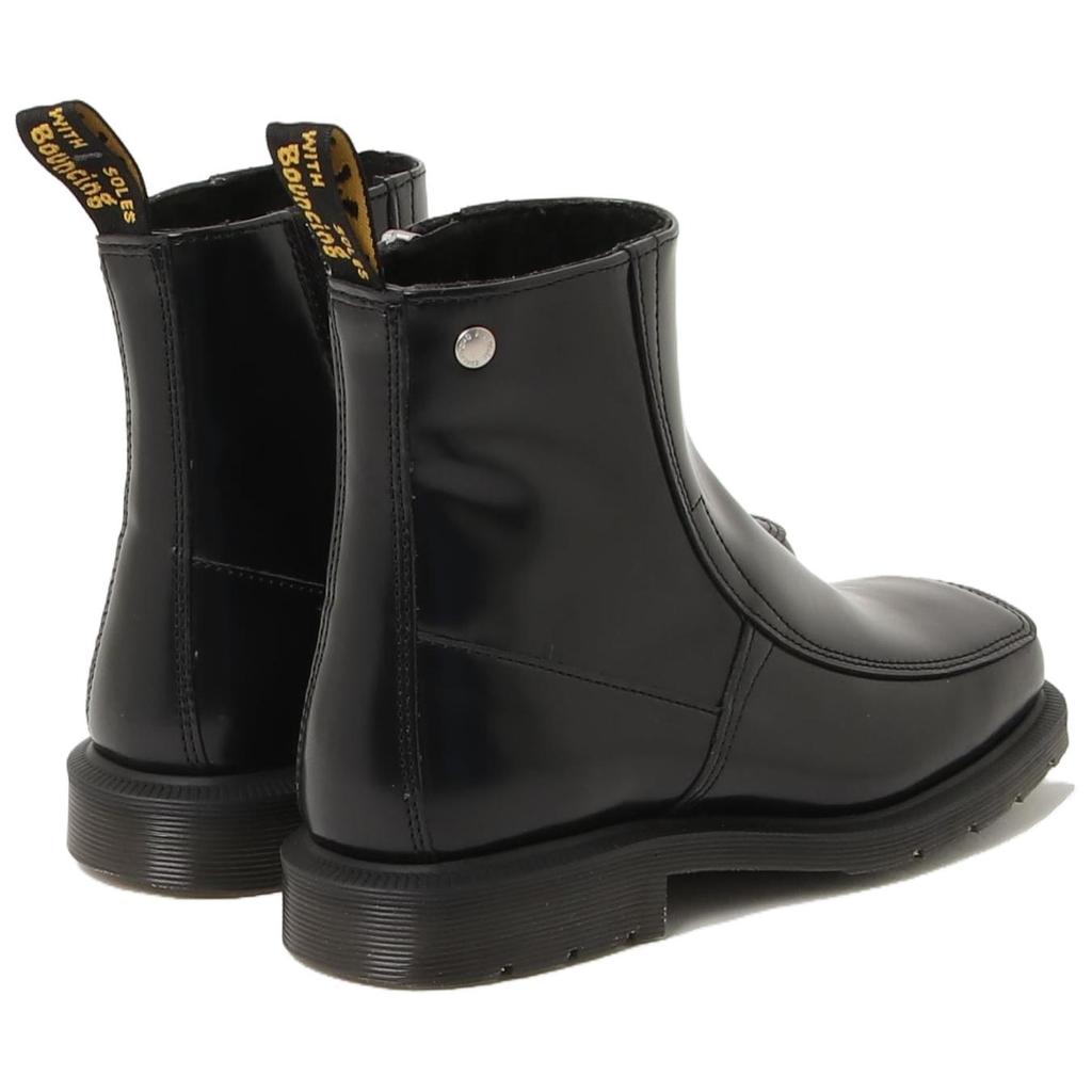 Dr. Martens Minimalist Square-Toe Ankle Boots Unisex ankle boots Black 32032001