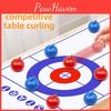Preschool Ice Curling Toy With Abs Construction For Family And Classroom Fun