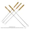 5pcs Test Tube Cleaning Brass Cylinder Wire Tube Pipe Cleaning Brush Cleaning Tool  Rust Removal