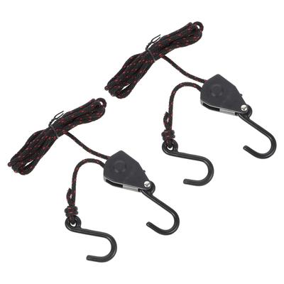 Iplusmile Rope Ratchet Rope Hook Pulley Rope Packing Belt Max Load: 68KG Lbs Rope