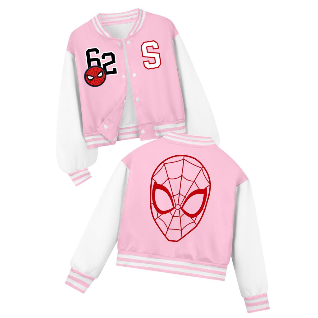 Kids Long Sleeve Print Jacket for Casual Daily Wear