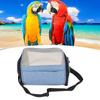 Bird Carrier Bag Transparent Portable Lightweight Breathable   Travel Cage for Cockatiels Parakeets Small Bird