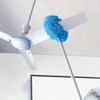 1pc Microfiber Duster with Extendable Pole for Ceiling Fans, Reaches High Corners, Reusable Dusting Brush, Easy Clean