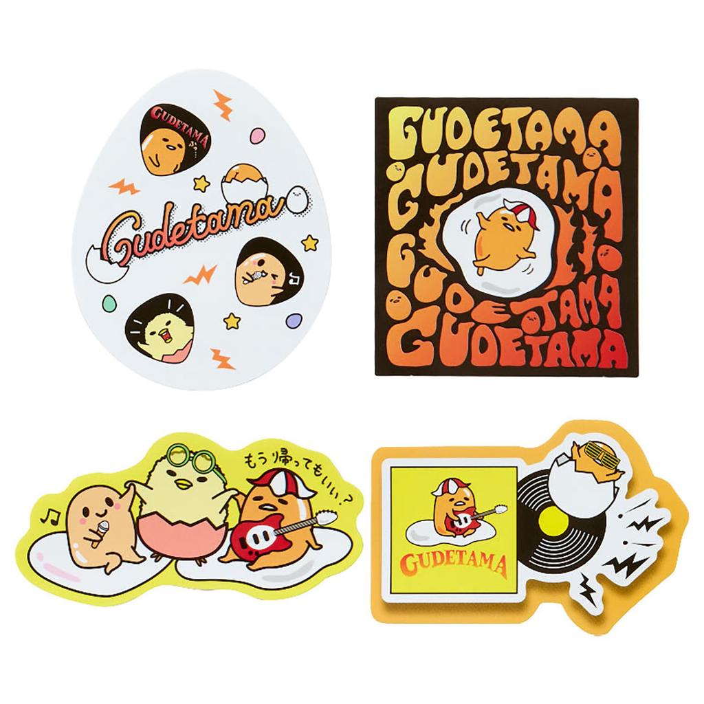 Sanrio Sticker Set Gudetama 919446 (Fest Design)