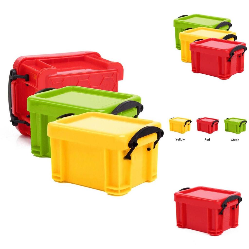 Durable Plastic Storage Box For 110 Scale Rc Rock Crawler Accessories With Realistic Looks