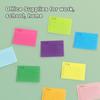 Eastern Wolf 9 Pads to Do Lined Sticky Notes, 9 Bright Multi Colors Self-Stick Note Pads, 3x4 Inch with Line Adhesive Memo Sticky Notes Notepad, 50