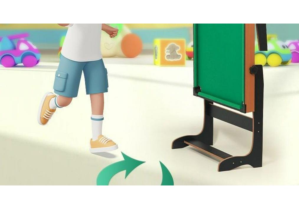 Large Foldable Mini Pool Table for Kids 6-10 - Indoor Educational Toy for Family Fun