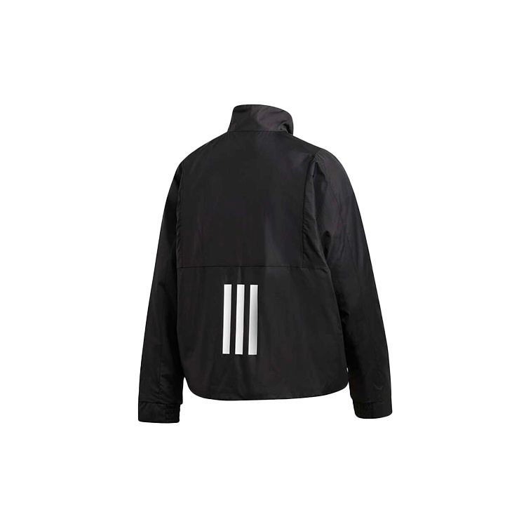 adidas Sportliche warme Jacke mit Stehkragen für Damen, Jacke, Schwarz, FT2554