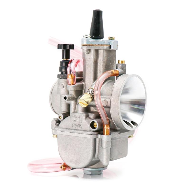 

Upgraded Motorcycle Carburetor Kits Metal Rubber Carburetor Motorcycle Modification Part Better Engine Efficiency 21mm