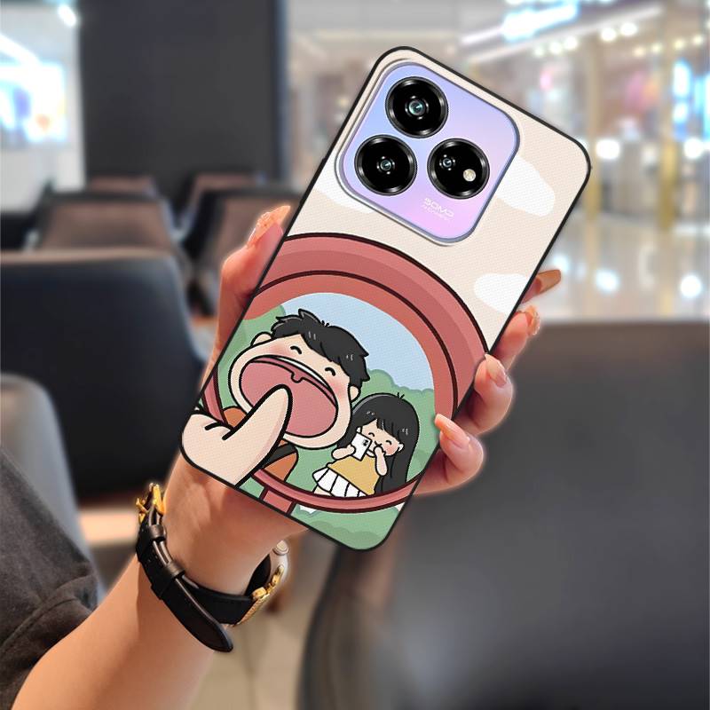 Couple Durable Phone Case For ZTE Blade V60 Design/Axon 60 Lite Waterproof Graffiti Protective Fashion Design TPU Cute