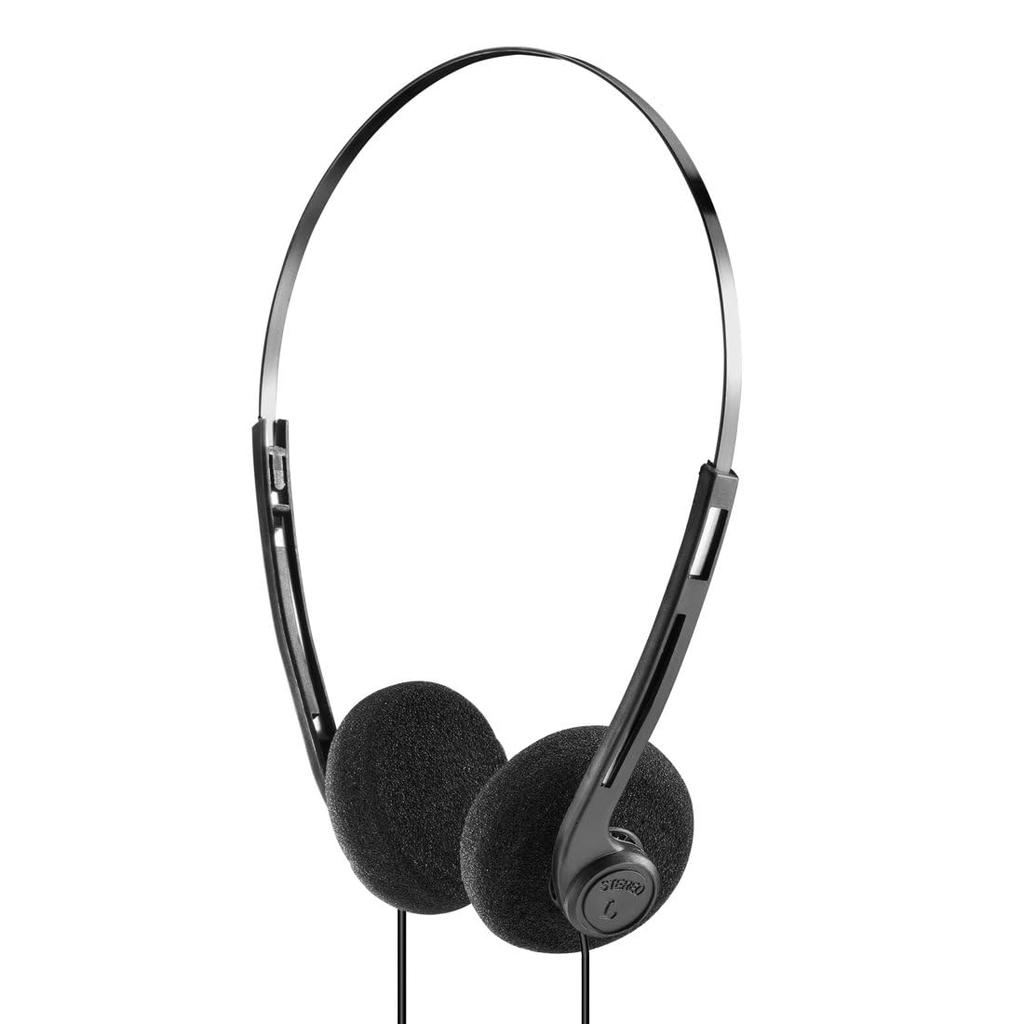 Hama Germany Slight II Black Wired Headphones, 3.5mm, Officially Imported