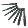 Pneumatic Hexagonal Shank Straight Groove Tap Electric Hand Drill Tapping Air Screwdriver Tap Black High-speed Steel Machine Tap