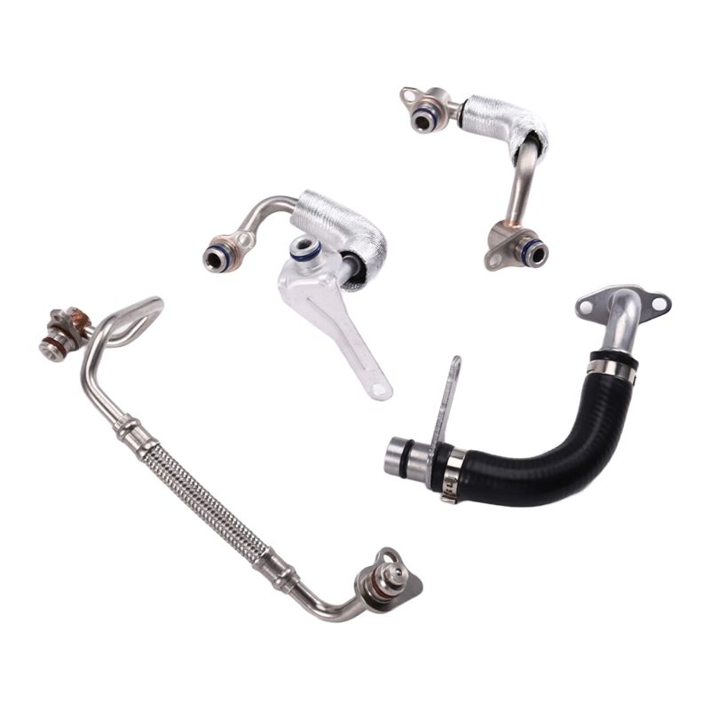 Turbocharger Hose Cooling Tube For BMW 11538663516 11538663517 11428626652 11428626653