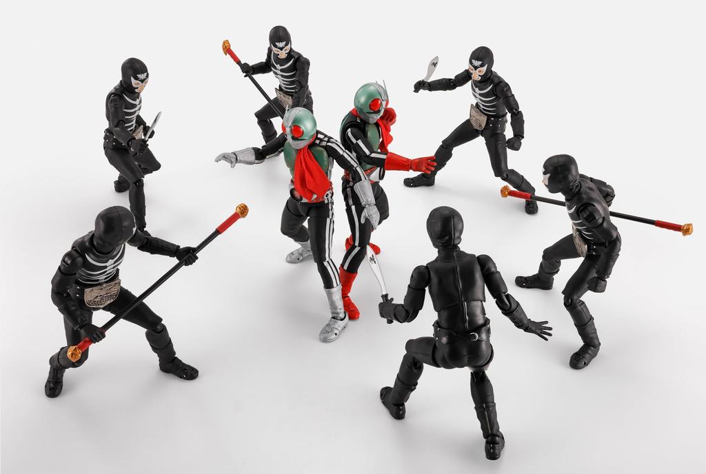 TAMASHII NATIONS Kamen Rider Shocker Combatant Showa Monster approximately 145mm PVC ABS painted action figure S.H.Figuarts Hell's Edition, &