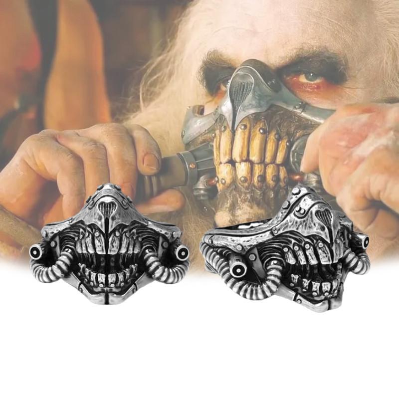Unique Mad Max Inspired Alloy Ring Customizable Unisex Fashion Jewelry