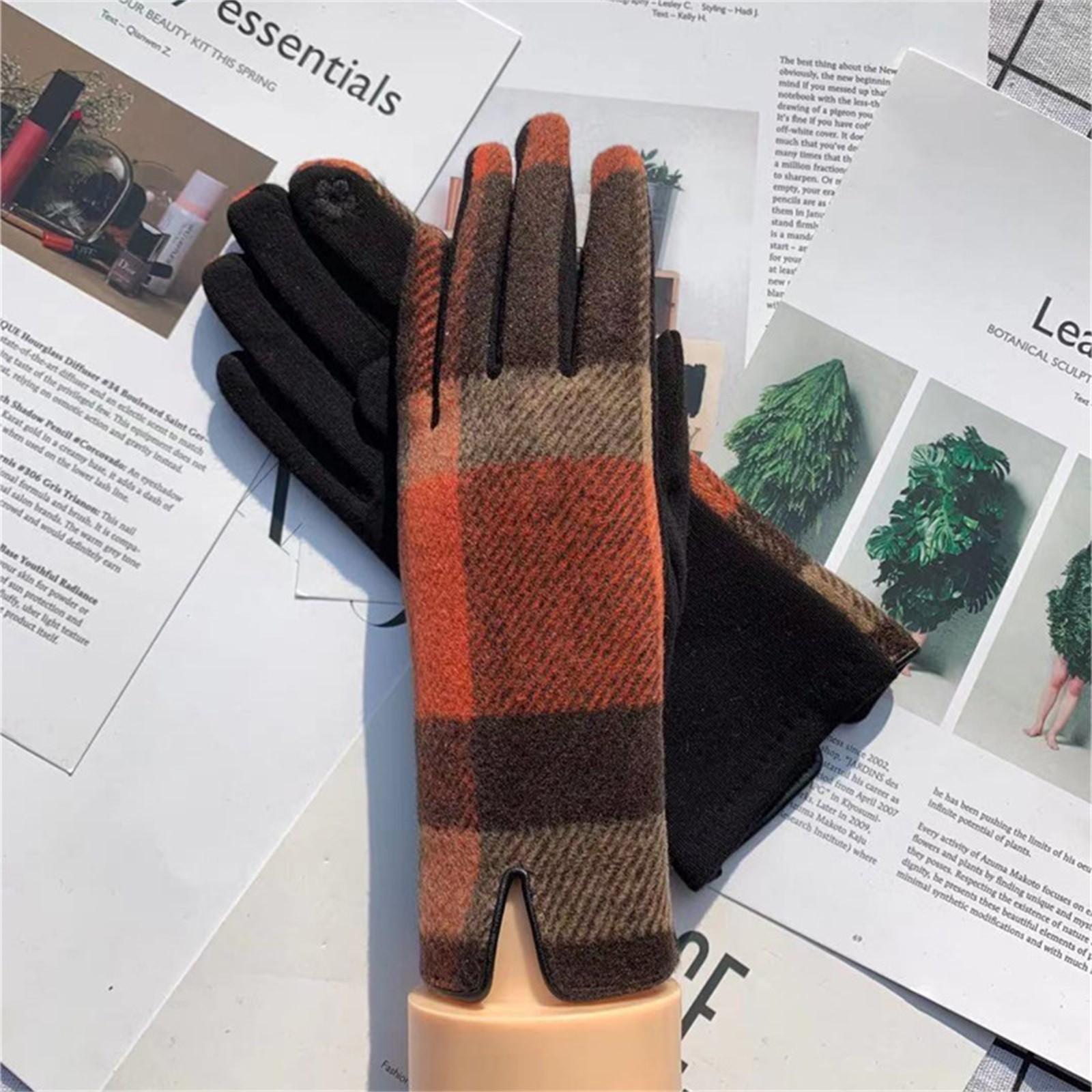 

Женские зимние теплые снежные спортивные ветрозащитные противоскользящие перчатки для верховой езды на открытом воздухе One Size