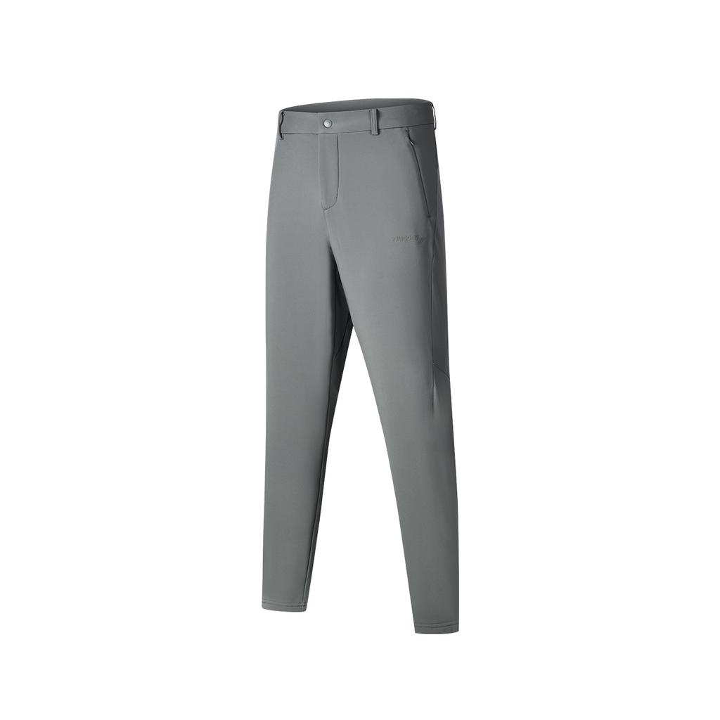 Saucony Urban Commuting Series Thick Solid Color Long Pants Knitted Sports Pants Men Pants Cool-Iron-Gray SC2240202AL-GR06
