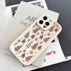 Christmas Tree Graphic Phone Case for iPhone 16 15 14 13 12 11 X XR Xs SE2 SE 8 7 Plus Pro Max Mini Silicone Back Cover