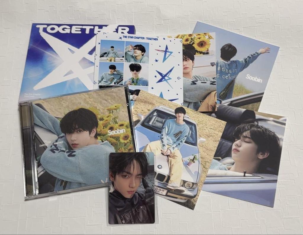 [USED] txt The Star Chapter Soobin trading card included