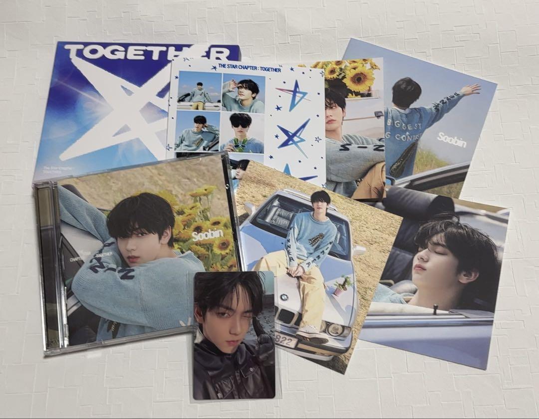 

[USED] txt The Star Chapter Soobin trading card included