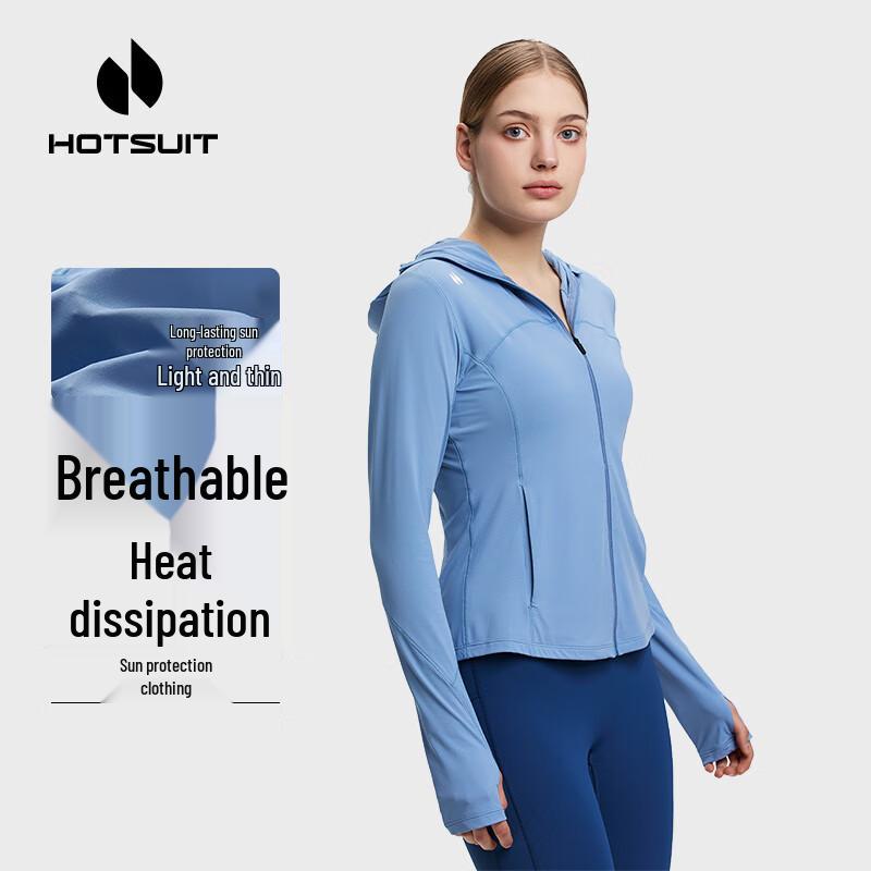 HOTSUIT Women s Lightweight Hooded Sun Protection Jacket XL