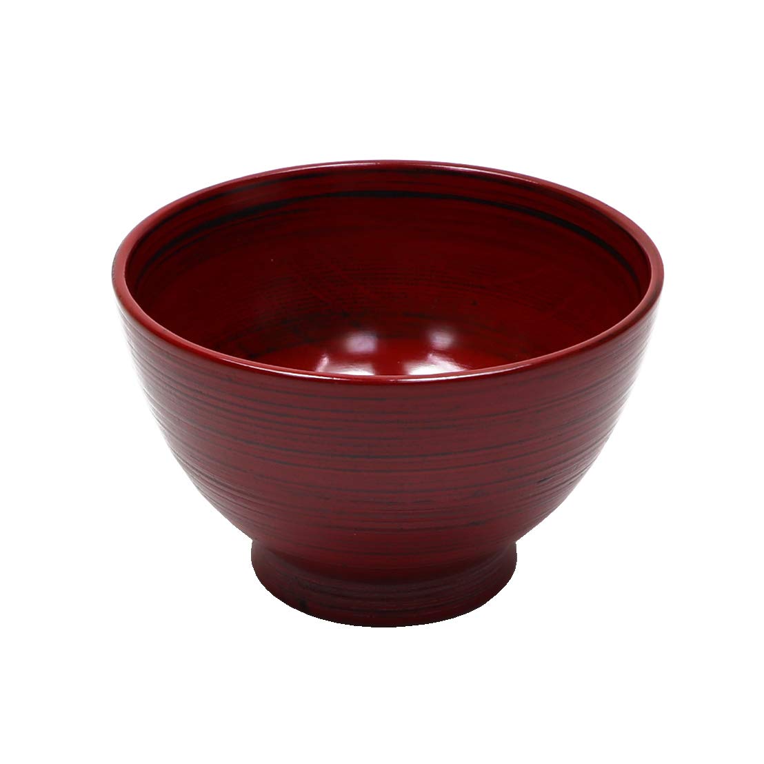 

Osaka Choseido Bowl Soup Bowl Wooden Miso Soup Bowl Akebono Lacquer Yamanaka Lacquer Wood Grain Lacquer Original Small Diameter 12cm