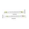 10PCS Professional Double Tip Nail Art Pens Quick Drying Waterproof Nail Art Markers for Creative Drawing and Coloring