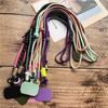 Mobile Phone Lanyard With Patch Shoulder Phone Strap Crossbody Smartphone Strap Colorful Pendants Anti-lost Keychain Lanyard