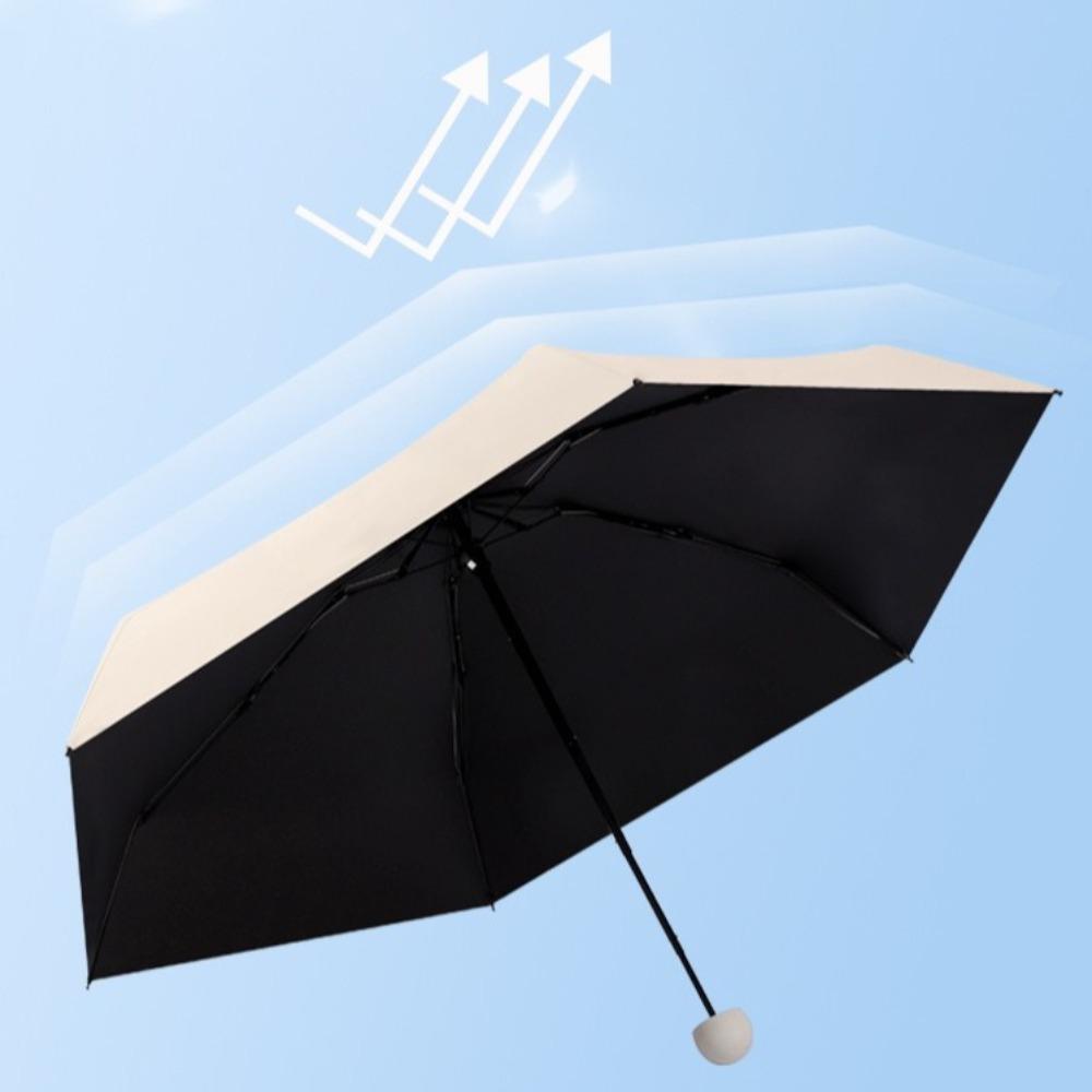 Vinyl Capsule Folding Umbrella Mini Travel Accessoreis New Sun Rain Umbrella  for Outdoor